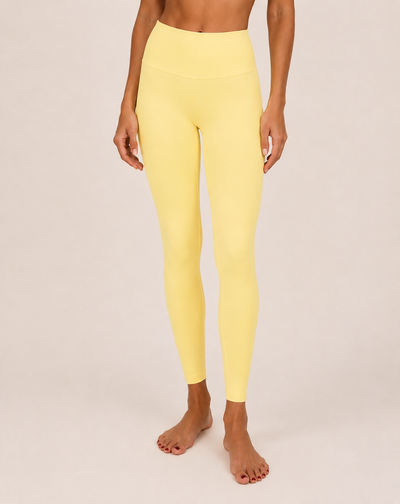 Yellow sculpt legging