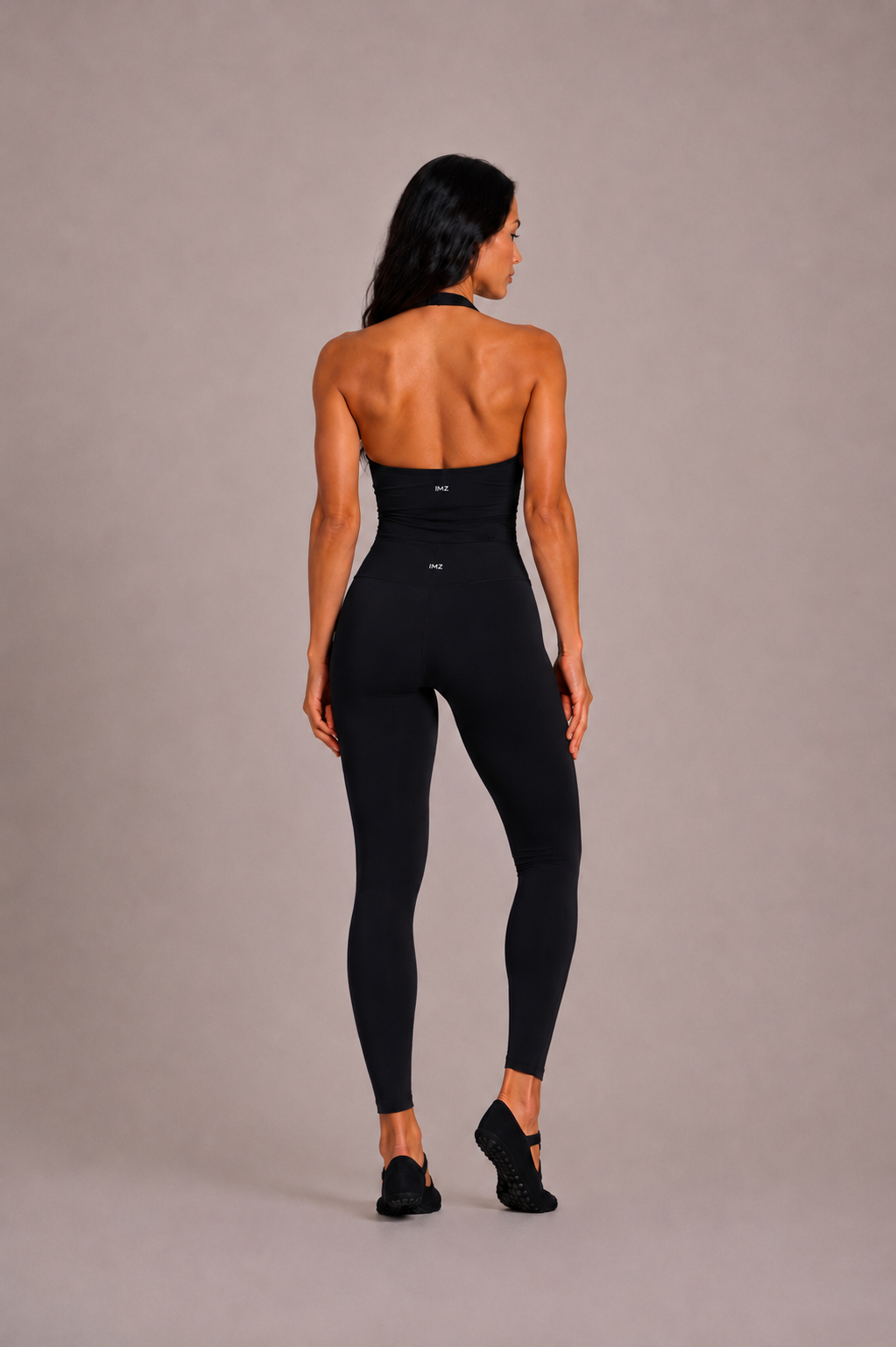 Black V Wrap Top